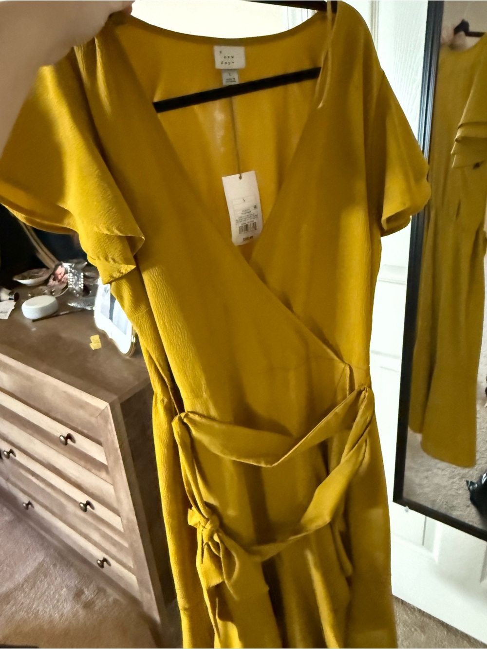 A New Day Women’s Wrap Dress L NWT